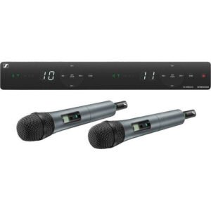 Set Sennheiser XSW 1-825 Dual-Vocal cu 2 microfoane portabile 825 (A: 548 pana la 572 MHz) – Default Title