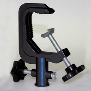 Carlig stand lumini cu sistem BLOCARE,NEGRU Ibiza Light SH1B