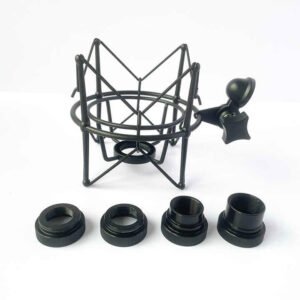 FW MK4 Shock Mount metalic negru pentru microfon – Default Title