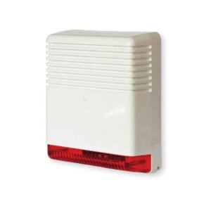 Sirena de exterior cu flash Paradox SIR/PLSL, 105 dB, tamper