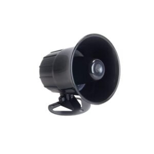 Sirena de exterior Dahua ARA16, 12V DC, 105 dB, ABS, suport metalic