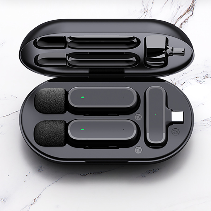 NWPro K-60-2 Sistem de microfon wireless dual ultracompact pentru iOS (lightning) – Default Title