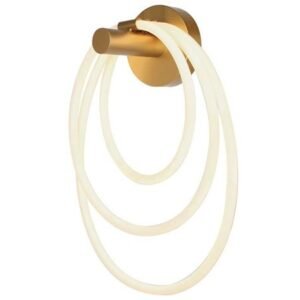 Lampa LED montaj perete 36W 3000K – auriu V-TAC SKU-15348