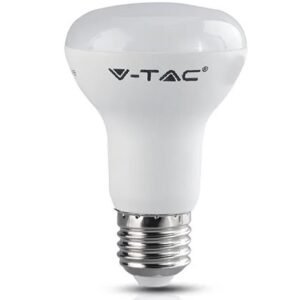 Bec LED R63 E27 8.5W 3000K alb cald, cip Samsung V-TAC SKU-21141