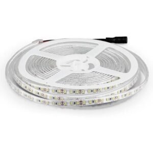 Banda LED SMD3528 120LED/M 3000K IP65 5M V-TAC SKU-212038