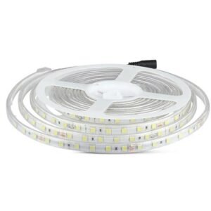 Banda LED SMD5050 24V 60LED/M 6400K IP65 5M V-TAC SKU-212564