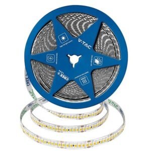 Banda LED 10MM 18W/M 24V IP20 rola 10M 4000K cip CREE V-TAC SKU-2126006