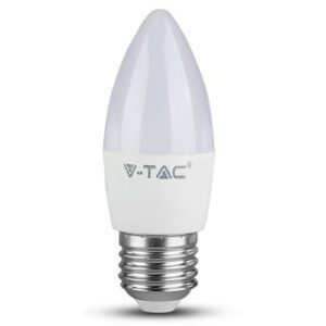 Bec LED E27 4.5W 4500K alb neutru V-TAC SKU-2143431