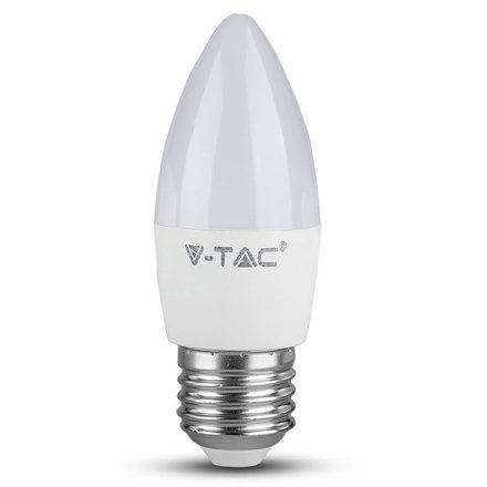 Bec LED E27 4.5W 4500K alb neutru V-TAC SKU-2143431