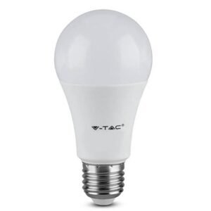 Bec LED A60 E27 8.5W 3000K alb cald V-TAC SKU-217260