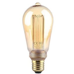 Bec LED ST64 E27 4W cu FILAMENT1800K model edison V-TAC SKU-217474