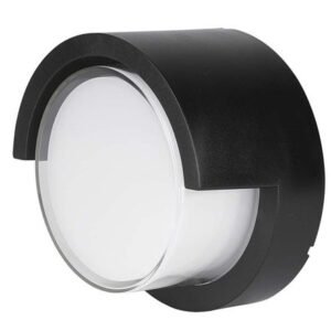 Lampa LED 12W IP65 4000K alb neutru – negru V-TAC SKU-218538