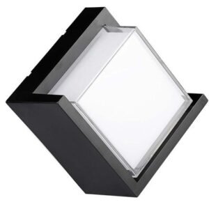 Lampa LED 12W IP65 4000K alb neutru – negru V-TAC SKU-218540