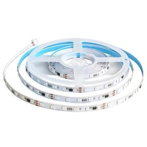 Kit banda LED SMD5050 5M 24V RGB IP20 V-TAC SKU-23145