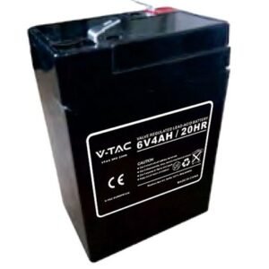 Acumulator gel plumb 6V 4AH 70X47X107MM V-TAC SKU-23448