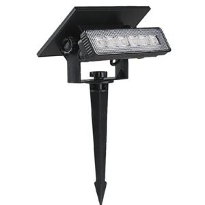 Lampa LED solara 0.9W 3000K 2IN1 montaj perete + tarus gradina IP65 V-TAC SKU-23757