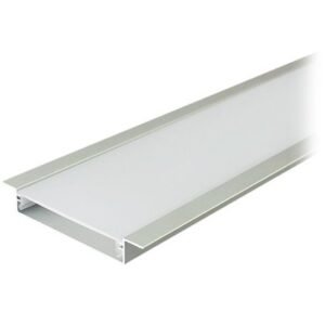 Profil aluminiu pentru banda LED 2M 50MM x 10MM – argintiu V-TAC SKU-24103