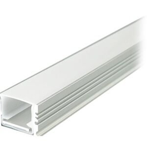 Profil aluminiu pentru banda LED 2M 17MM x 14MM – argintiu V-TAC SKU-24104