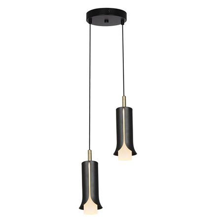 Corp iluminat LED 2X5W 3000K 2000X1770MM – negru V-TAC SKU-24134