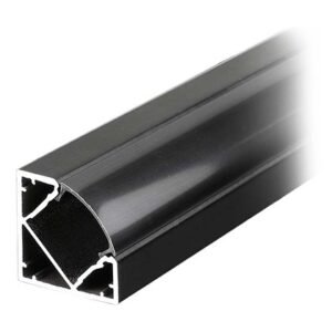 Profil aluminiu pentru banda LED 2M 19MM x 19MM – negru V-TAC SKU-2877