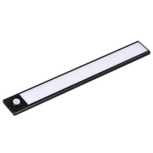 Corp iluminat LED 1.5W 3000K IP20 cu senzor miscare – negru V-TAC SKU-2960