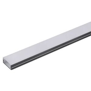 Profil aluminiu pentru banda LED 2M 23.5MM x 10MM mat V-TAC SKU-3352