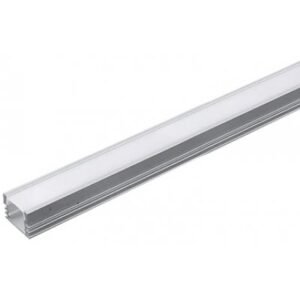 Profil aluminiu pentru banda LED 2M 17.4MM x 12.1MM mat V-TAC SKU-3358