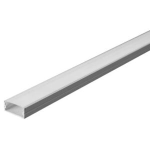 Profil aluminiu pentru 2M 17.4MM x 7.MM mat alb V-TAC SKU-3365