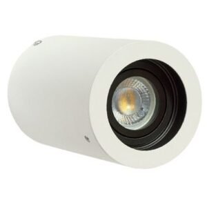 Corp iluminat montaj perete soclu GU10 rotund alb V-TAC SKU-3627