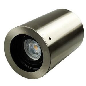Corp iluminat montaj perete soclu GU10 rotund nichel satinat V-TAC SKU-3629
