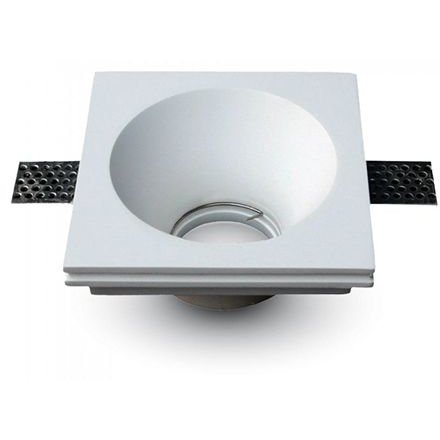 Corp spot GU10 patrat – alb V-TAC SKU-3653
