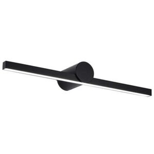 Corp iluminat LED montaj deasupra oglinzii 10W 3000K – negru V-TAC SKU-405831