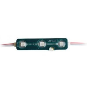 Modul 3 LED-URI SMD5050 verde IP67 V-TAC SKU-5119