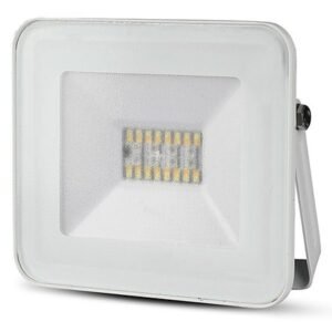 Reflector LED smart RGB + alb 20W IP65 – alb V-TAC SKU-5984
