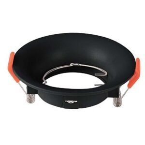 Corp spot GU10 rotund 88X40MM – negru V-TAC SKU-6633