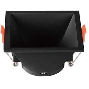 Corp spot GU10 patrat 93X93X55MM – negru V-TAC SKU-6639