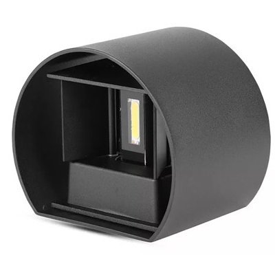 Corp iluminat LED rotund 6W IP65 3000K alb cald V-TAC SKU-7081