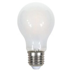 Bec LED A60 E27 5W cu filament 2700K alb cald sticla mata V-TAC SKU-7178