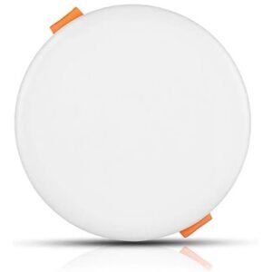 Panou LED rotund ajustabil 24W 6400K alb rece V-TAC SKU-741