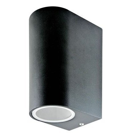 Corp iluminat soclu 2XGU10 IP44 – negru V-TAC SKU-7509