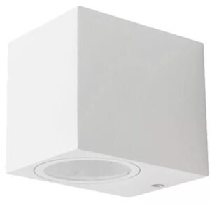 Lampa perete soclu GU10 IP44 – alb V-TAC SKU-7539