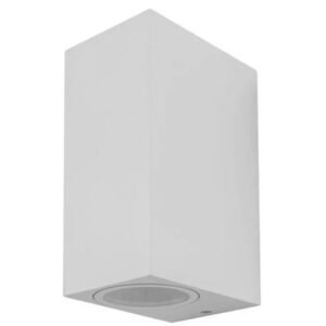 Corp iluminat soclu GU10 X2 IP44 – alb V-TAC SKU-7541