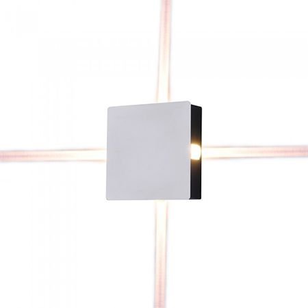 Lampa LED montaj perete 4W 4000K alb neutru IP65 – alb V-TAC SKU-8210