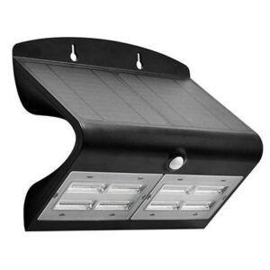 Lampa LED solara 6.8W 4000K alb neutru negru V-TAC SKU-8279