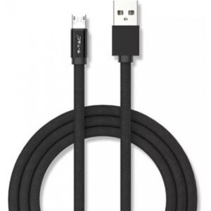 Cablu micro USB 1M ruby edition – negru V-TAC SKU-8494