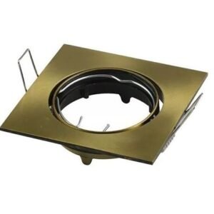 Corp spot patrat GU10 auriu V-TAC SKU-8581