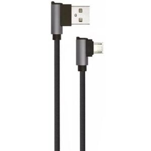 Cablu micro USB 1M diamond edition – negru V-TAC SKU-8635