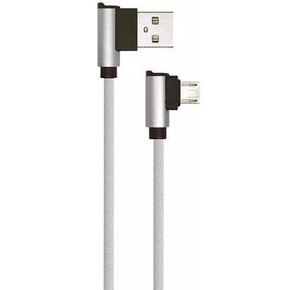 Cablu micro USB 1M diamond edition – argintiu V-TAC SKU-8636