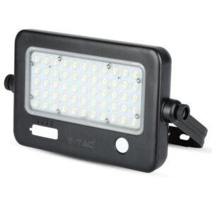 Reflector LED 10W 4000K cu incarcare solara V-TAC SKU-8674