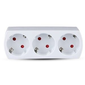 Adaptor 3 prize 3X16A max 3680W V-TAC SKU-8789